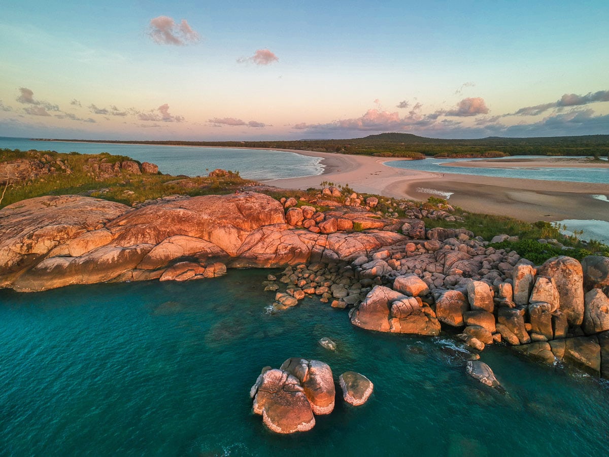 Aerial view of Arnhem Land NT