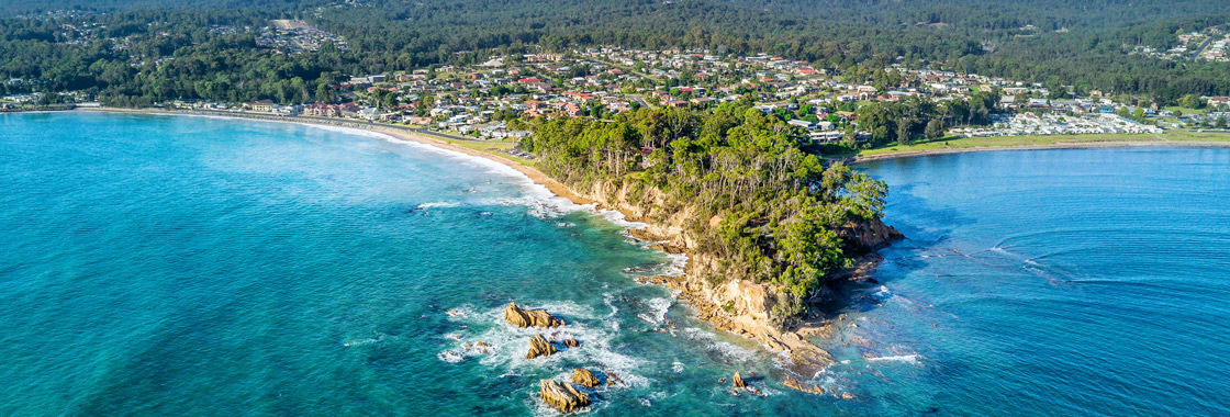 Batemans Bay aerial image