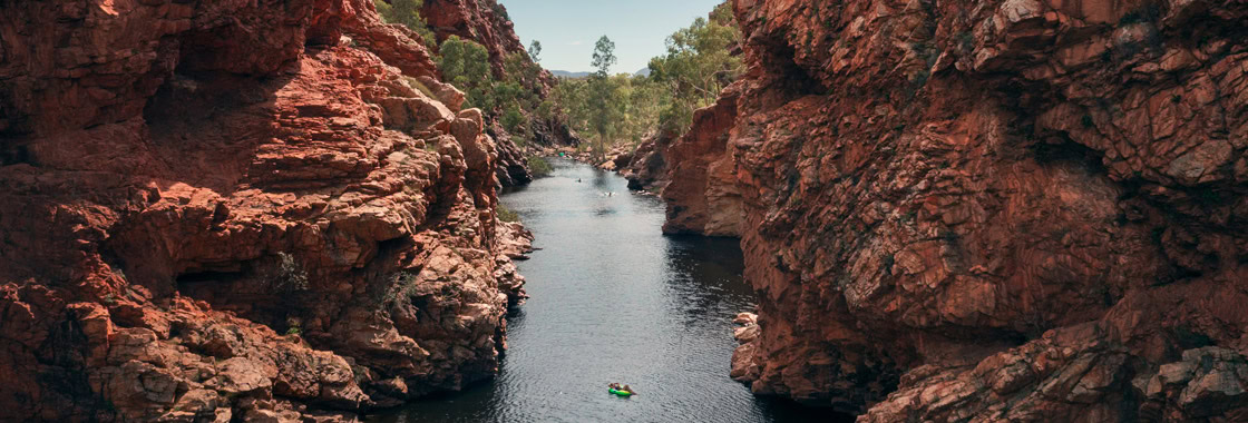 Ellery Creek Big Hole near Alice Springs