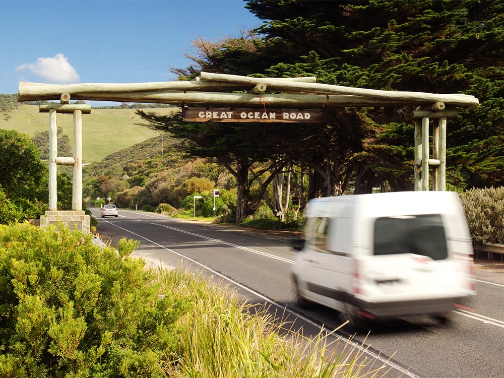 Great Ocean Road camp