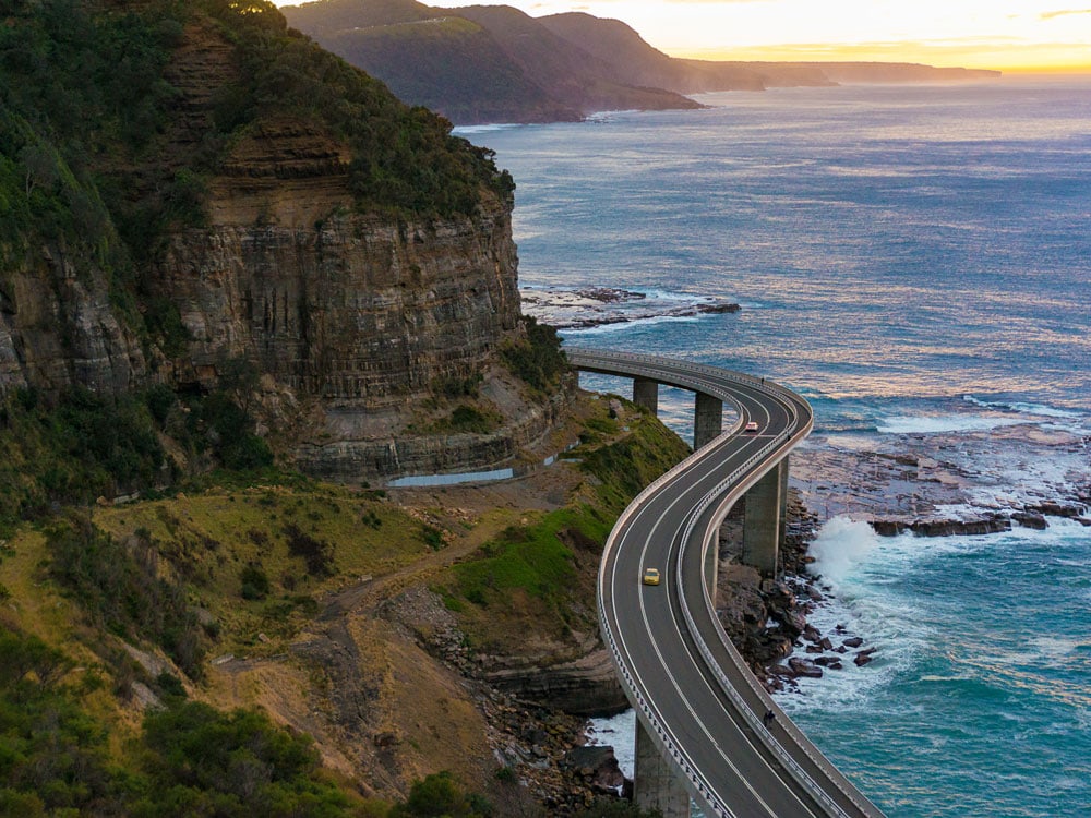 Grand Pacific Drive road trip itinerary