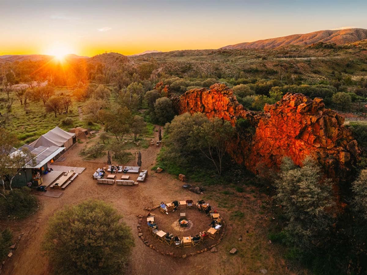 The Larapinta Signature Walk is a new, luxe hiking alternative