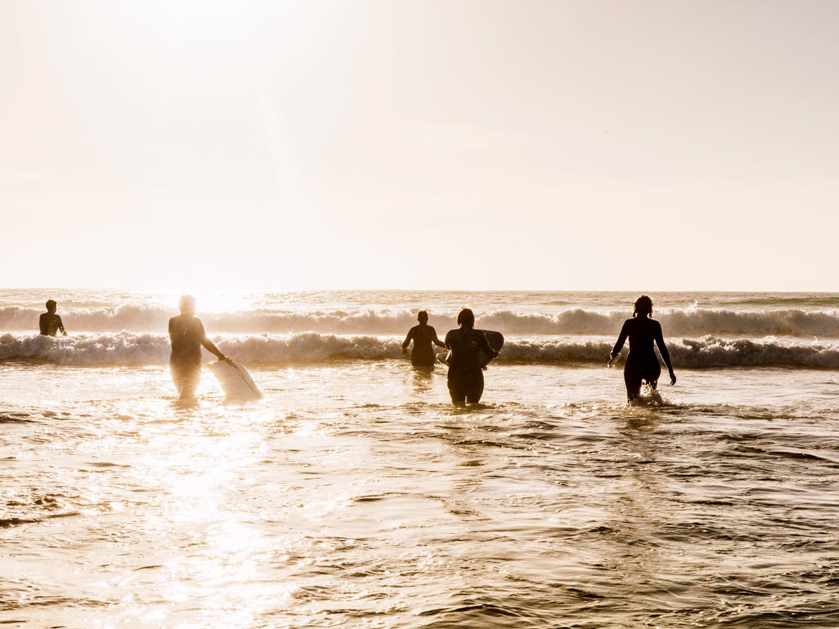 surfing in Port Fairy