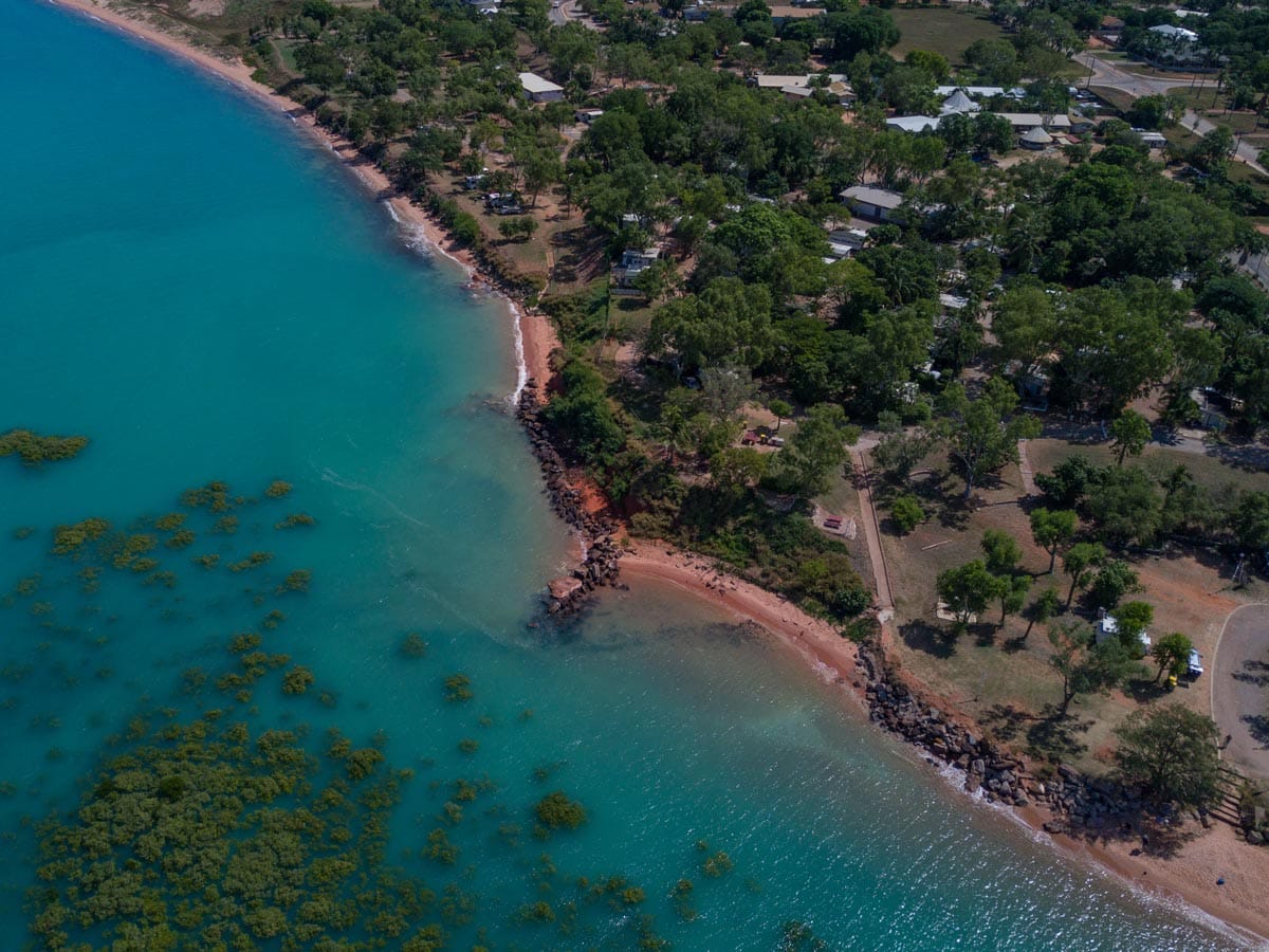 Aerial Roebuck Bay