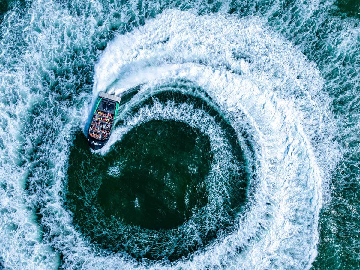 an aerial view of Arro Jet on the Gold Coast, Qld