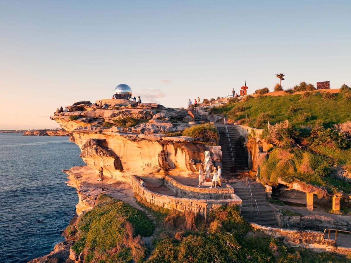 Bondi Coastal Walk during Sculpture By The Sea