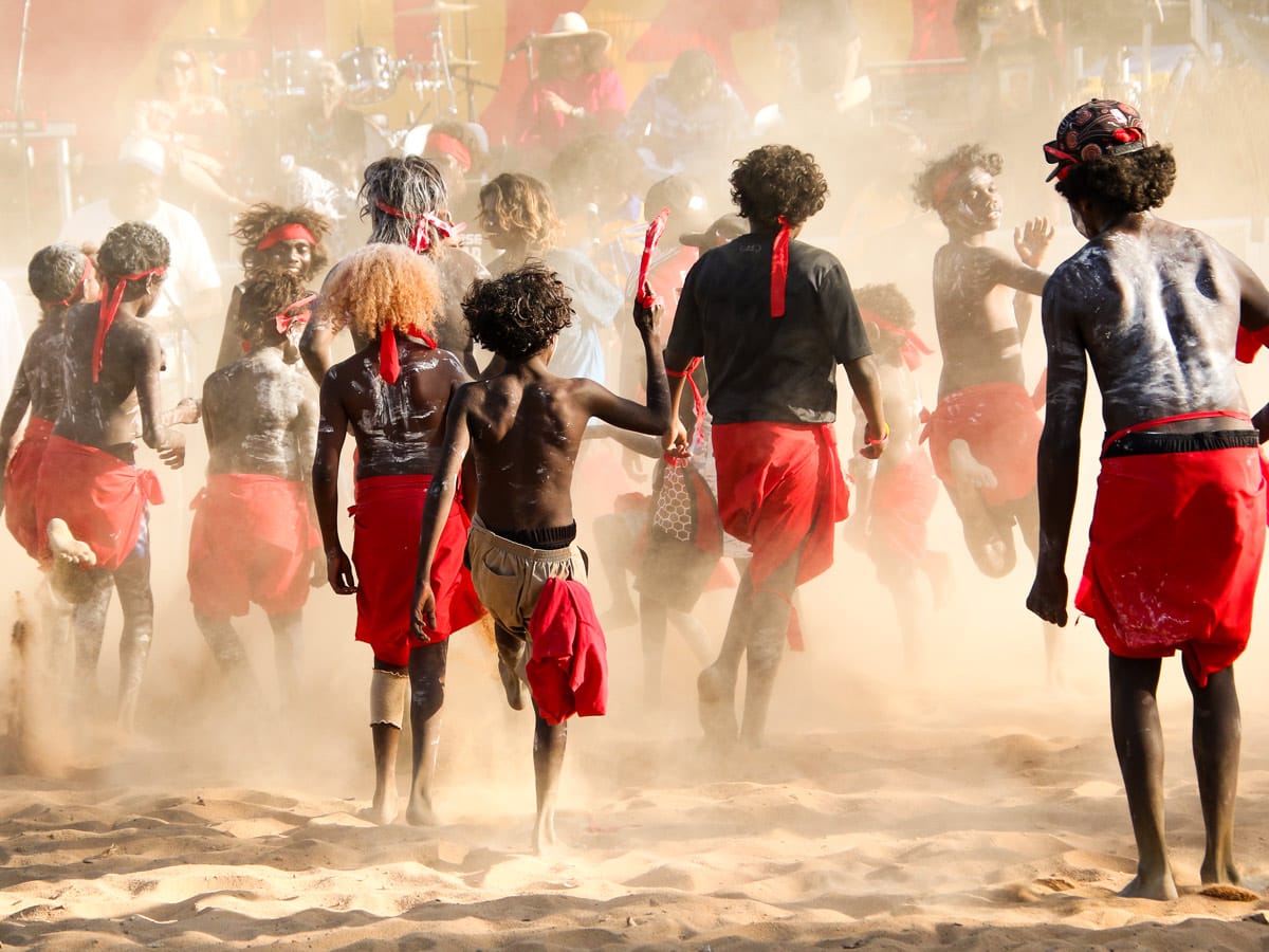 Dancers at Barunga Festival