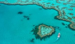 Heart Reef near Hamilton Island