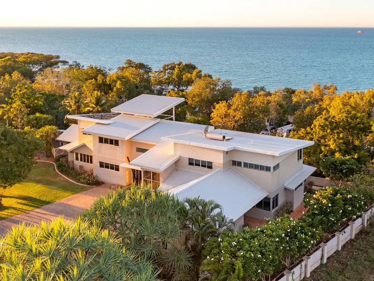 an aerial view of Koolinda Airbnb, Broome