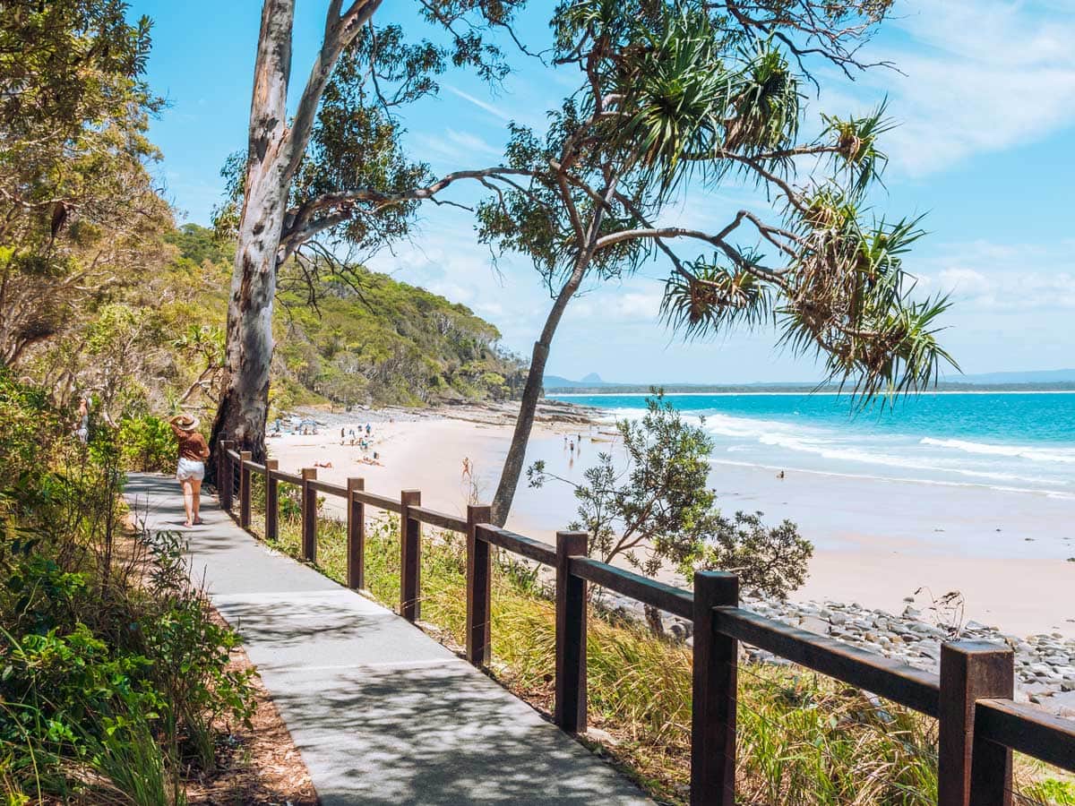 scenic sea views at Noosa National Park