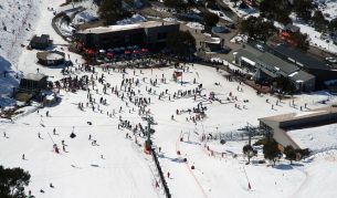 Thredbo Ski Resort from above