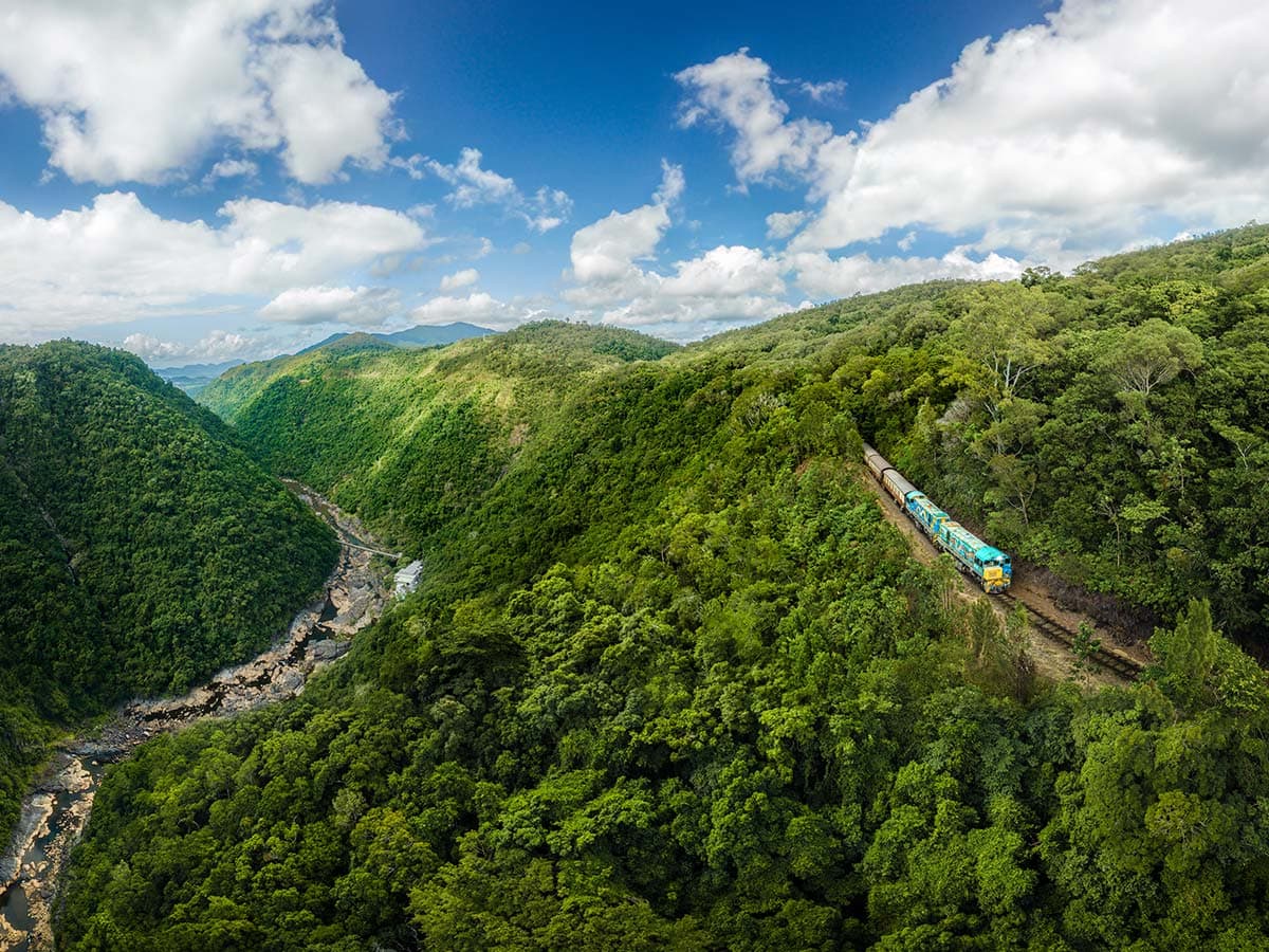 Kuranda Scenic Railway along the Barron Gorge