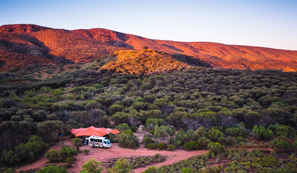 World Expeditions Charlie's Camp Larapinta Trail