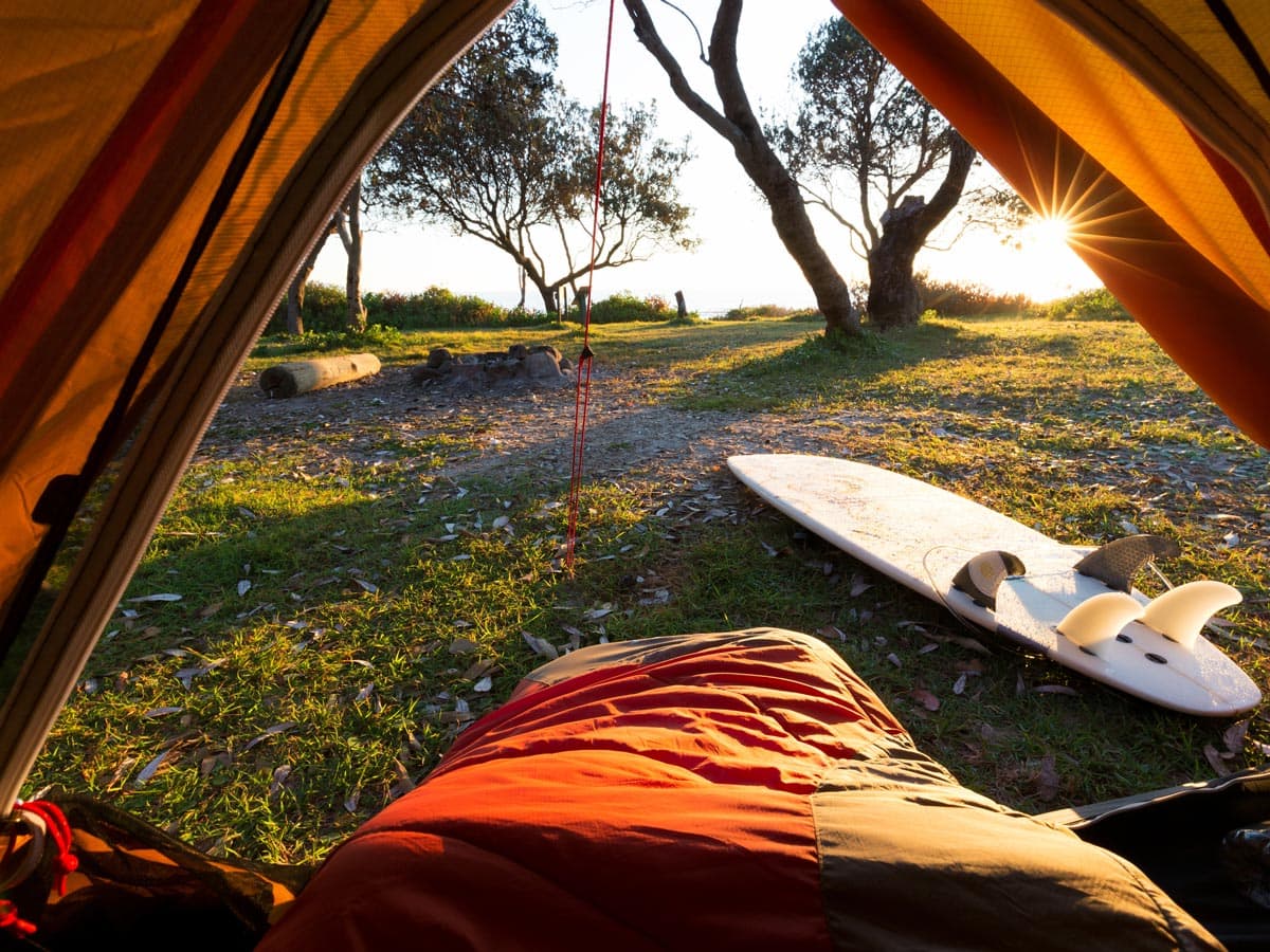 view of a yamba camping spots